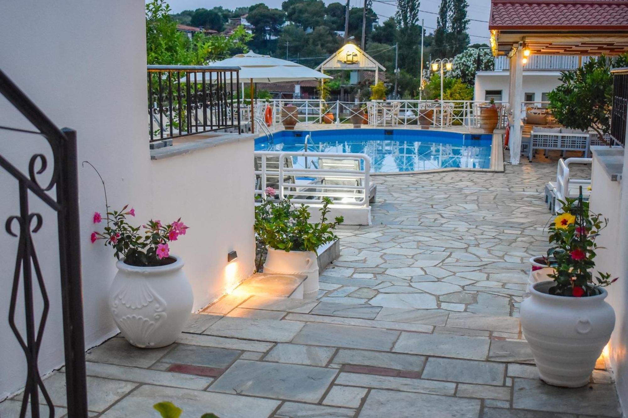 Villa Rosa Troulos Exteriér fotografie