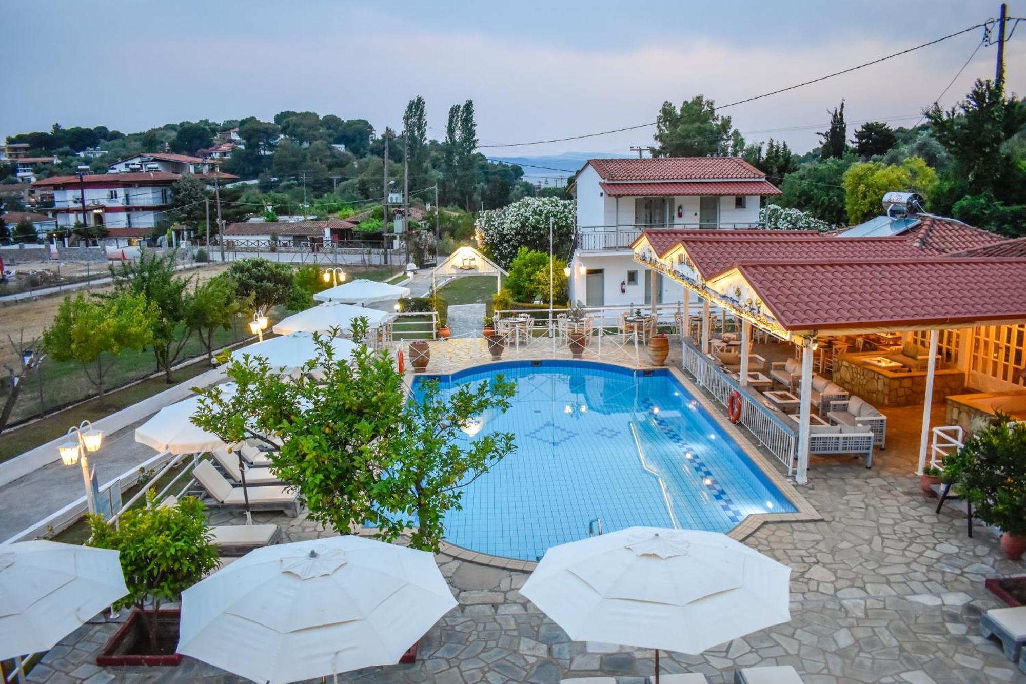 Villa Rosa Troulos Exteriér fotografie